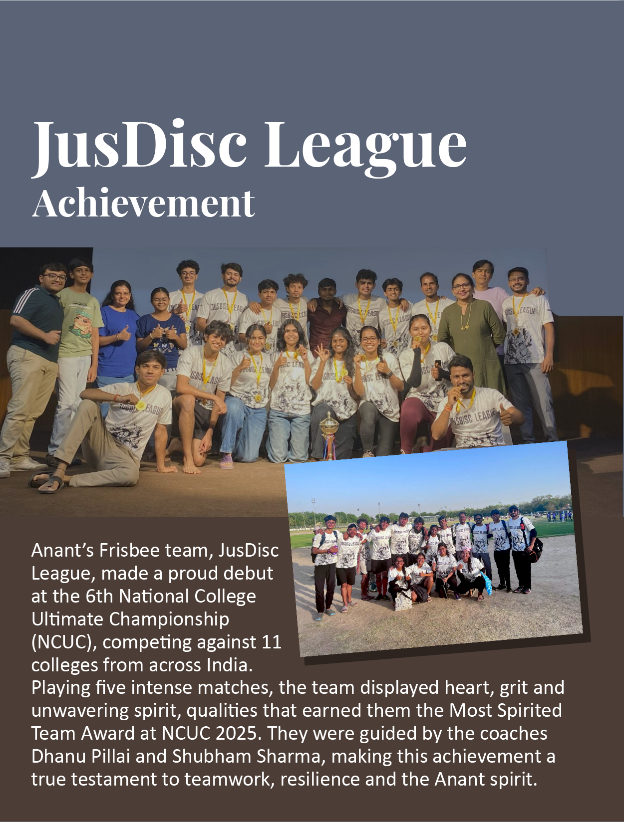 league