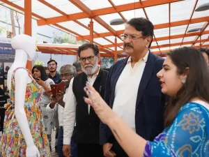 Anant National University President Ajay Piramal inaugurated the Monsoon That Was Exhibition
